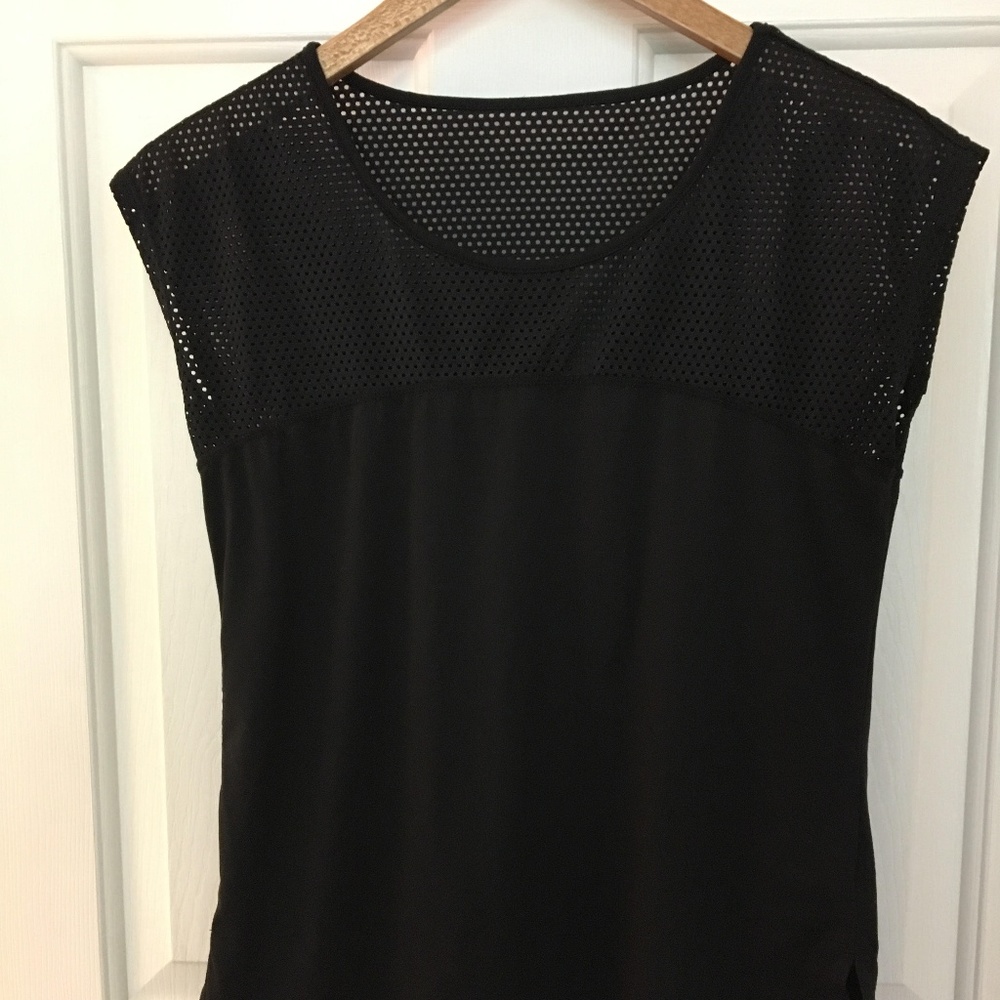 Black Active Nicole Miller Top